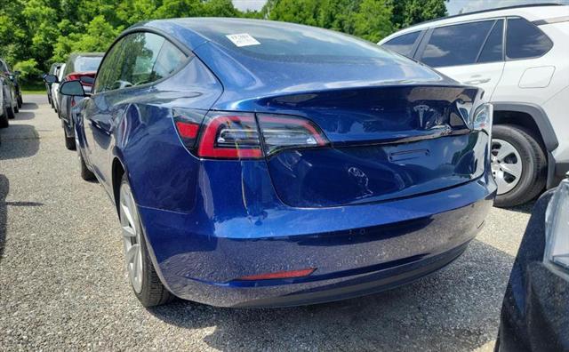 used 2022 Tesla Model 3 car, priced at $20,995