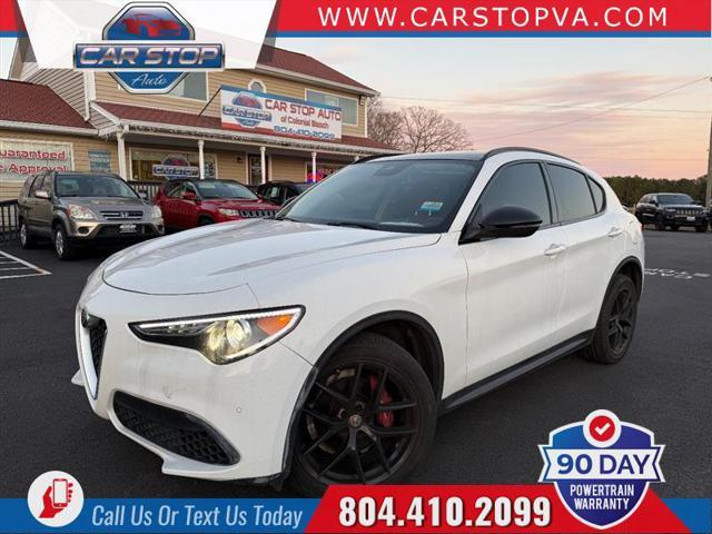 used 2018 Alfa Romeo Stelvio car, priced at $13,995