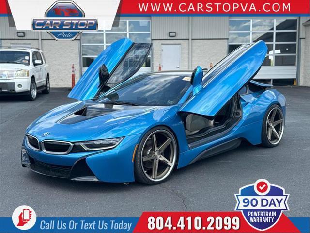used 2016 BMW i8 car, priced at $49,995