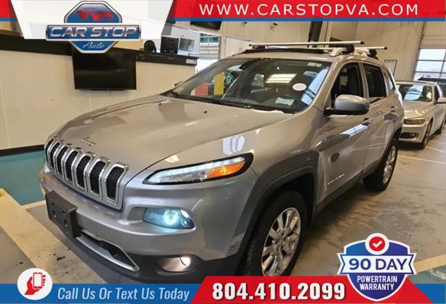 used 2015 Jeep Cherokee car, priced at $7,995