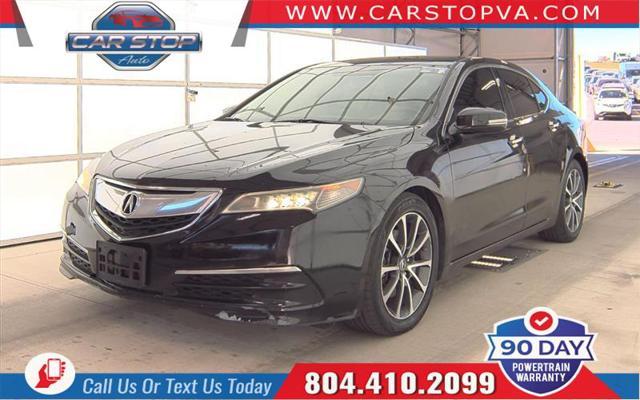 used 2016 Acura TLX car, priced at $10,495