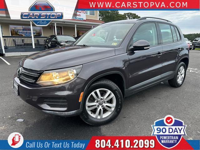 used 2016 Volkswagen Tiguan car, priced at $7,995