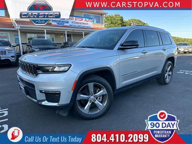 used 2021 Jeep Grand Cherokee L car, priced at $22,995