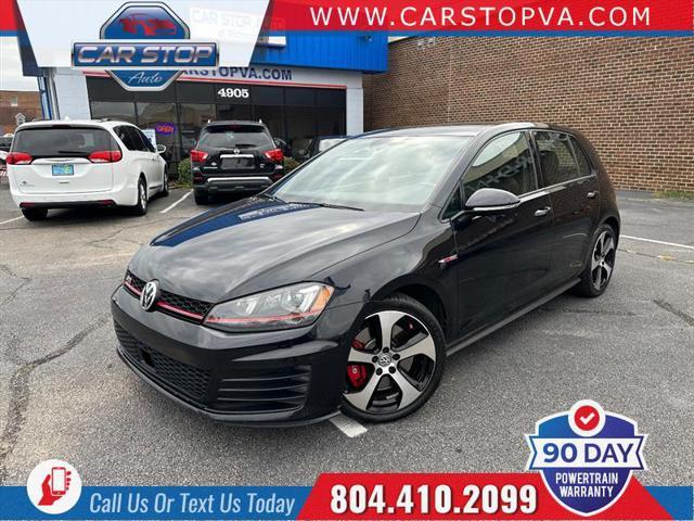 used 2017 Volkswagen Golf GTI car, priced at $11,995