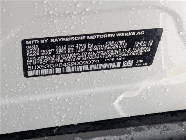 new 2025 BMW X3 car, priced at $52,810