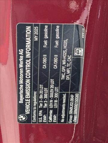 new 2025 BMW X3 car, priced at $53,660