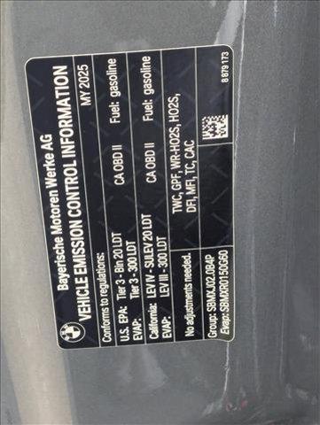 new 2025 BMW X3 car, priced at $56,485