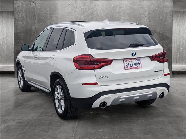 used 2021 BMW X3 car, priced at $31,987