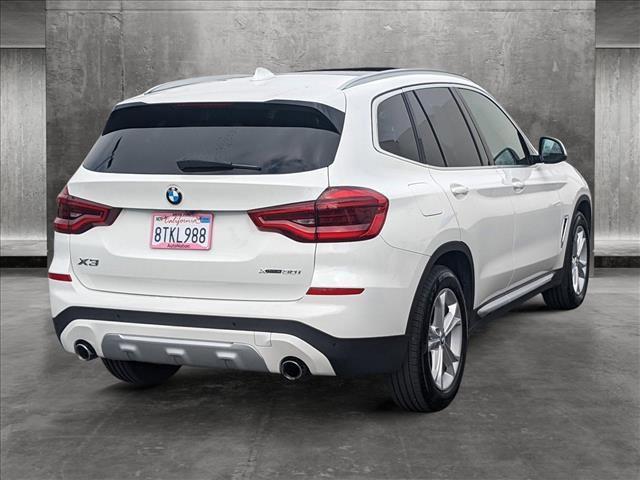 used 2021 BMW X3 car, priced at $31,987