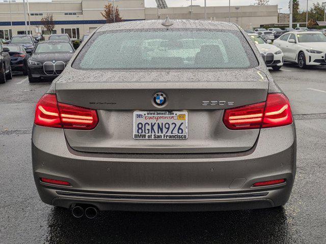 used 2018 BMW 330e car, priced at $19,487