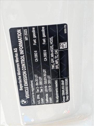 new 2025 BMW X3 car, priced at $53,175