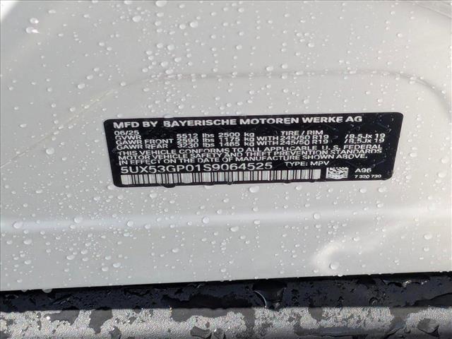 new 2025 BMW X3 car, priced at $53,175