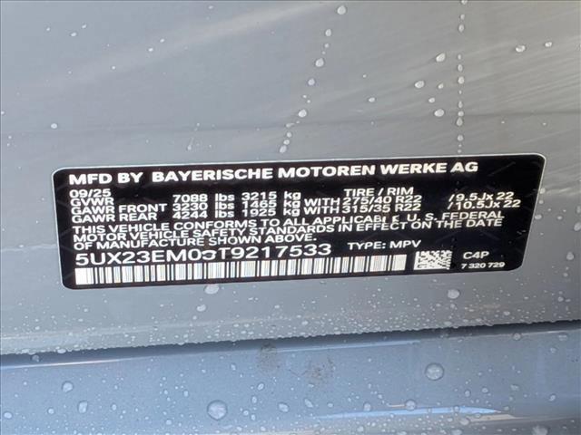 new 2026 BMW X7 car, priced at $98,565