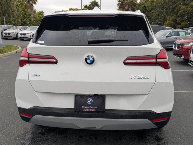 new 2025 BMW X3 car, priced at $52,810