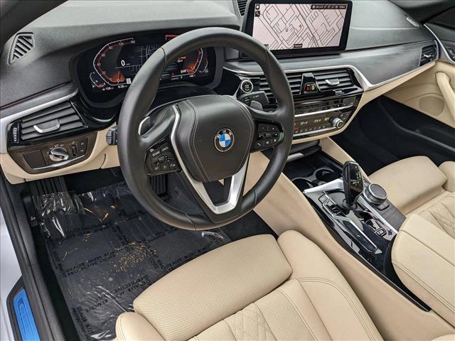 used 2021 BMW 530 car, priced at $35,487