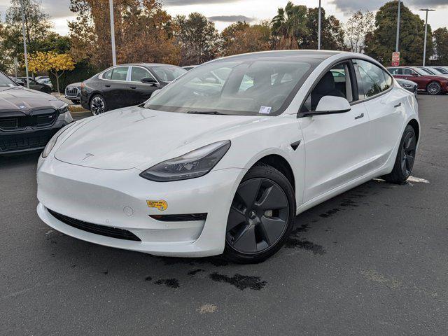 used 2022 Tesla Model 3 car, priced at $27,487