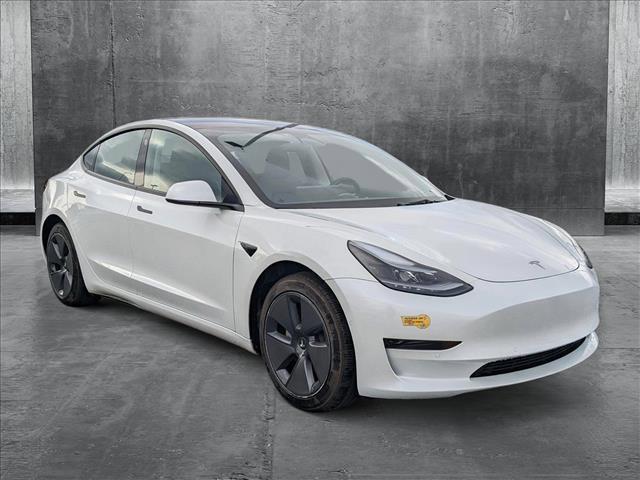 used 2022 Tesla Model 3 car, priced at $27,487