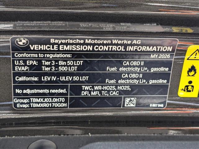 new 2026 BMW X5 PHEV car, priced at $86,125