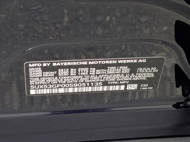 new 2025 BMW X3 car, priced at $56,825