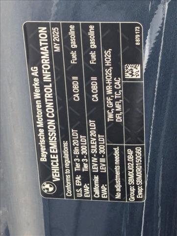 new 2025 BMW X3 car, priced at $56,060