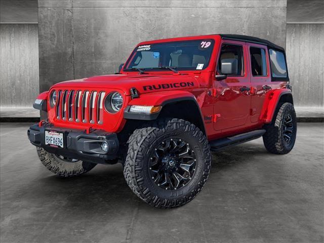 used 2019 Jeep Wrangler Unlimited car, priced at $36,487