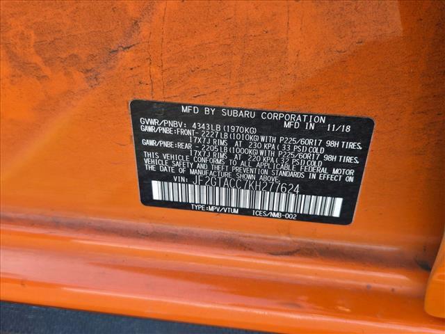 used 2019 Subaru Crosstrek car, priced at $19,995