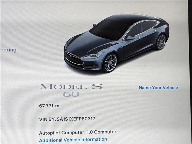 used 2014 Tesla Model S car, priced at $18,537