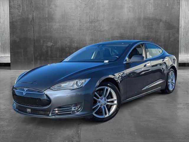 used 2014 Tesla Model S car, priced at $18,537