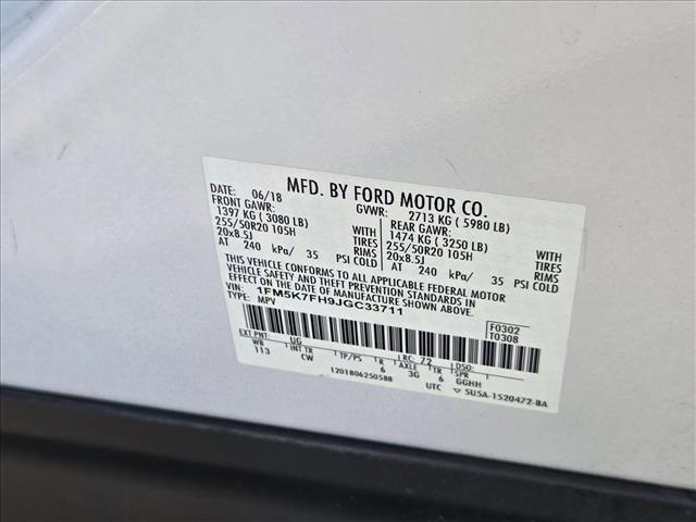 used 2018 Ford Explorer car, priced at $15,981