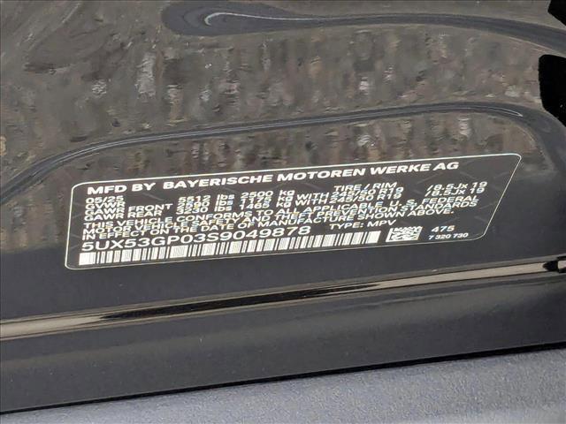 new 2025 BMW X3 car, priced at $53,175