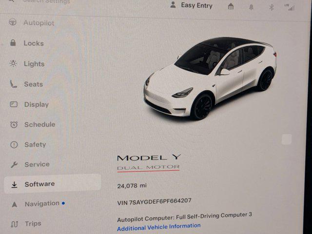 used 2023 Tesla Model Y car, priced at $34,981