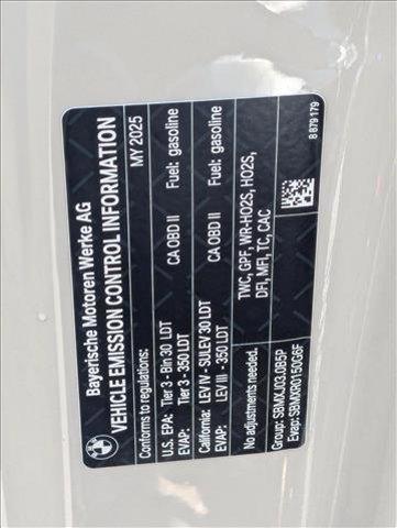used 2025 BMW X3 car, priced at $70,430