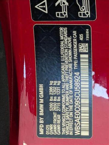 new 2025 BMW M8 car, priced at $162,945