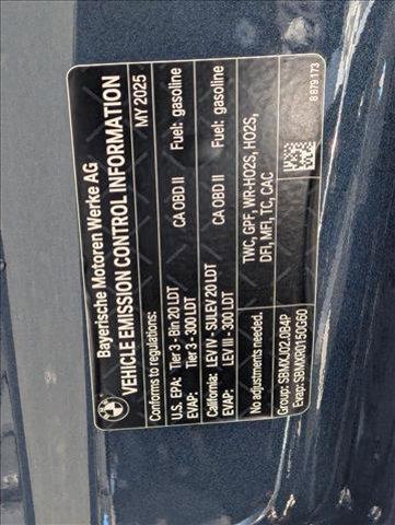 new 2025 BMW X3 car, priced at $56,260