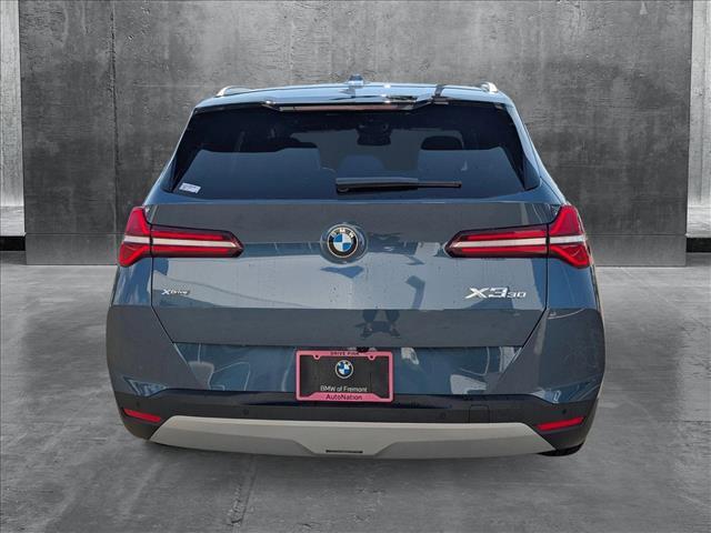 new 2025 BMW X3 car, priced at $56,260