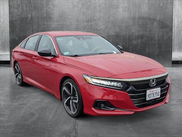 used 2022 Honda Accord car, priced at $27,287