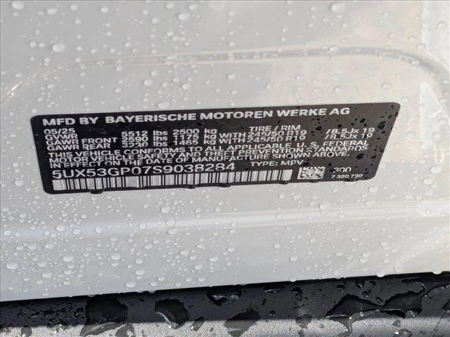 new 2025 BMW X3 car, priced at $52,525