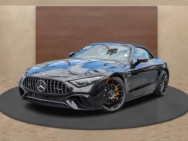 used 2022 Mercedes-Benz AMG SL 55 car, priced at $112,442