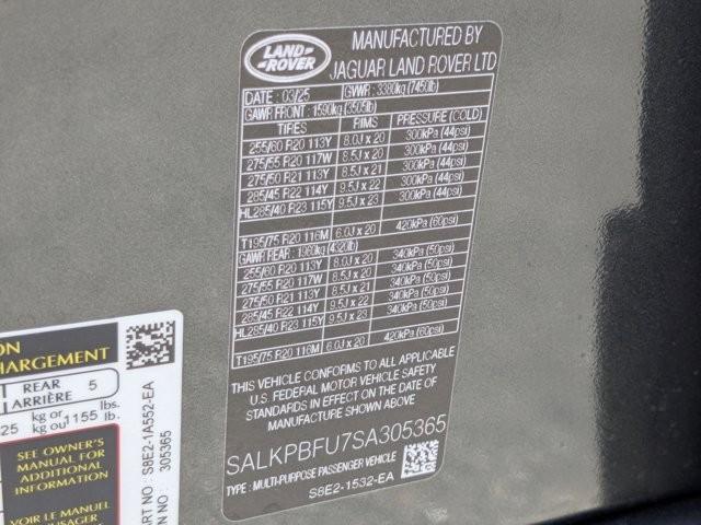 new 2025 Land Rover Range Rover car, priced at $132,150