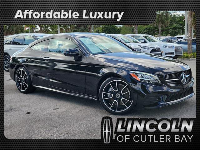 used 2021 Mercedes-Benz C-Class car, priced at $31,990