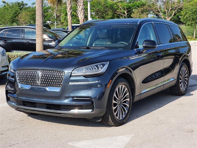 used 2022 Lincoln Aviator car, priced at $44,990