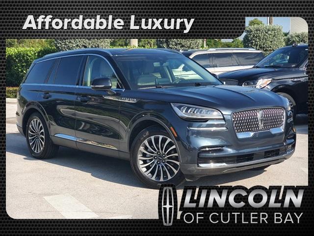 used 2022 Lincoln Aviator car, priced at $50,990