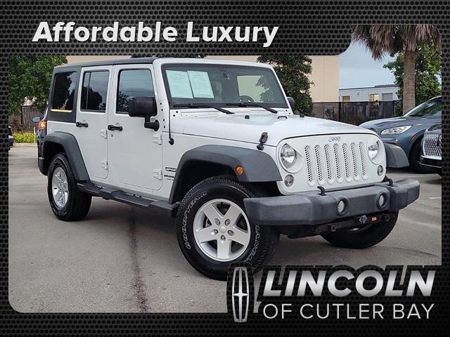 used 2016 Jeep Wrangler Unlimited car, priced at $18,990