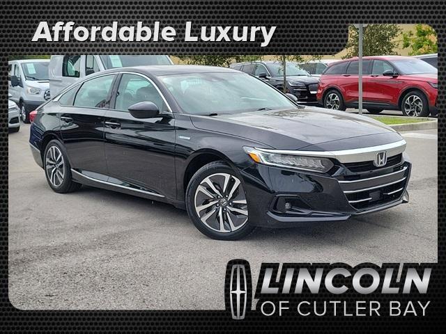 used 2021 Honda Accord Hybrid car, priced at $24,990