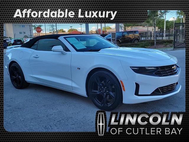 used 2022 Chevrolet Camaro car, priced at $29,590