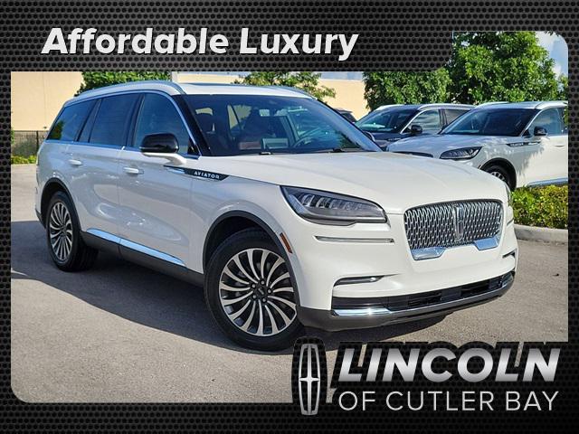 used 2022 Lincoln Aviator car, priced at $45,390