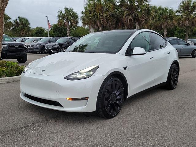 used 2021 Tesla Model Y car, priced at $25,990