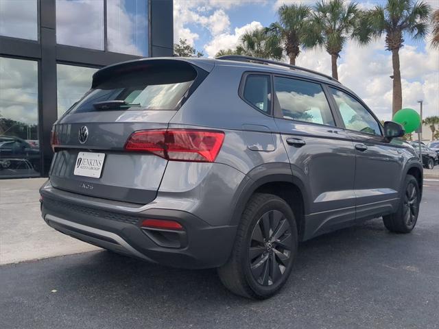 used 2024 Volkswagen Taos car, priced at $20,671