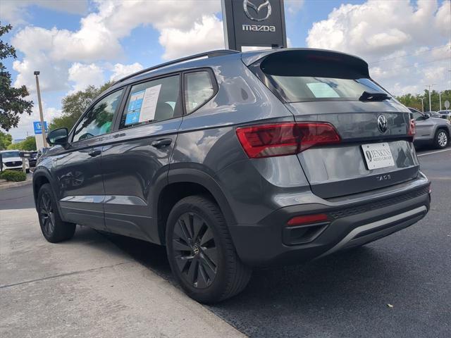 used 2024 Volkswagen Taos car, priced at $20,671