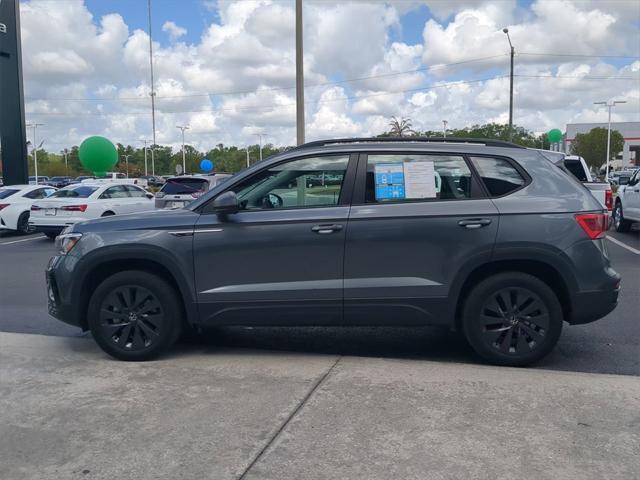 used 2024 Volkswagen Taos car, priced at $20,671